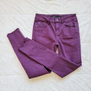 Harper Raw Hem Skinny Leg Jeans